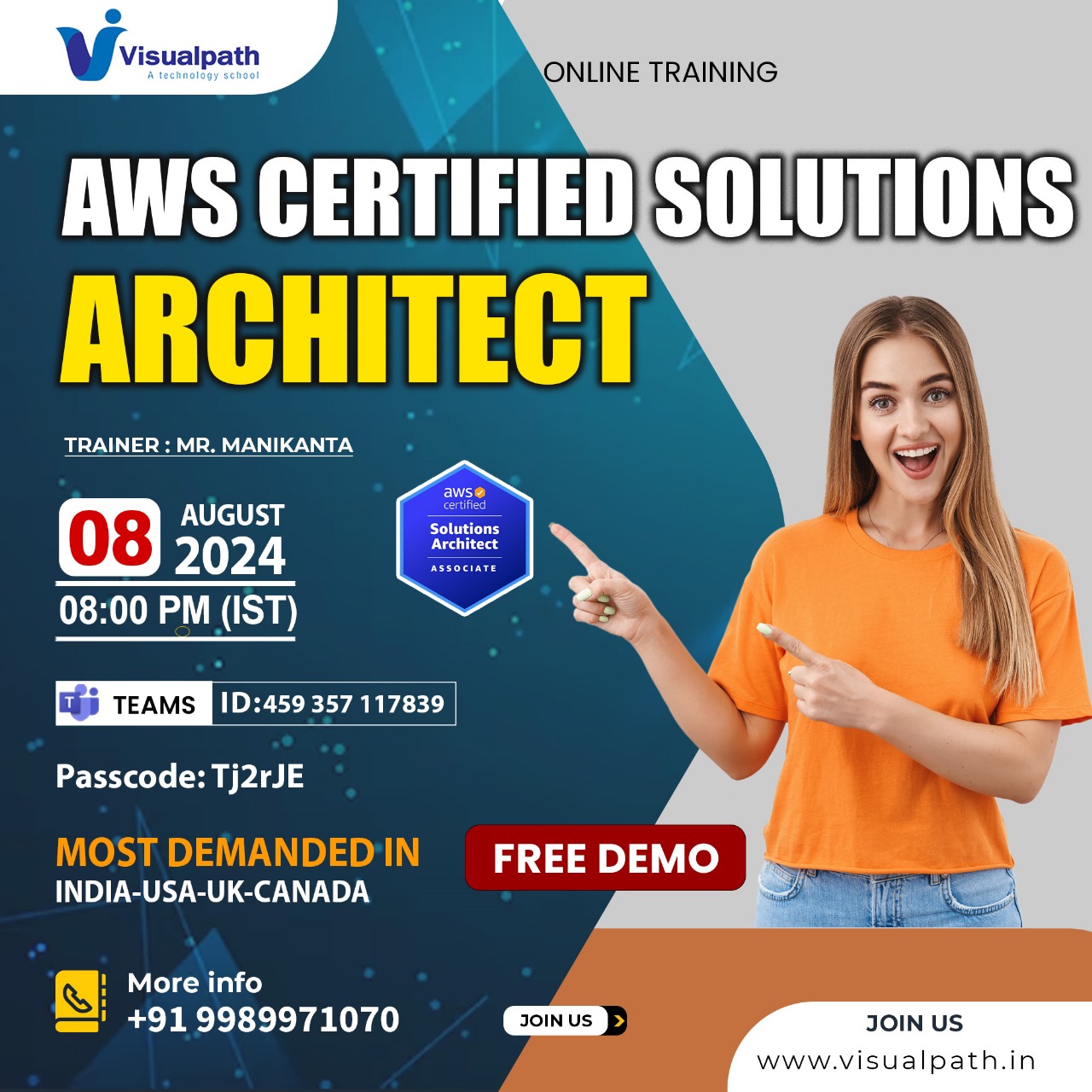 AWS Solution Architect Certification Training