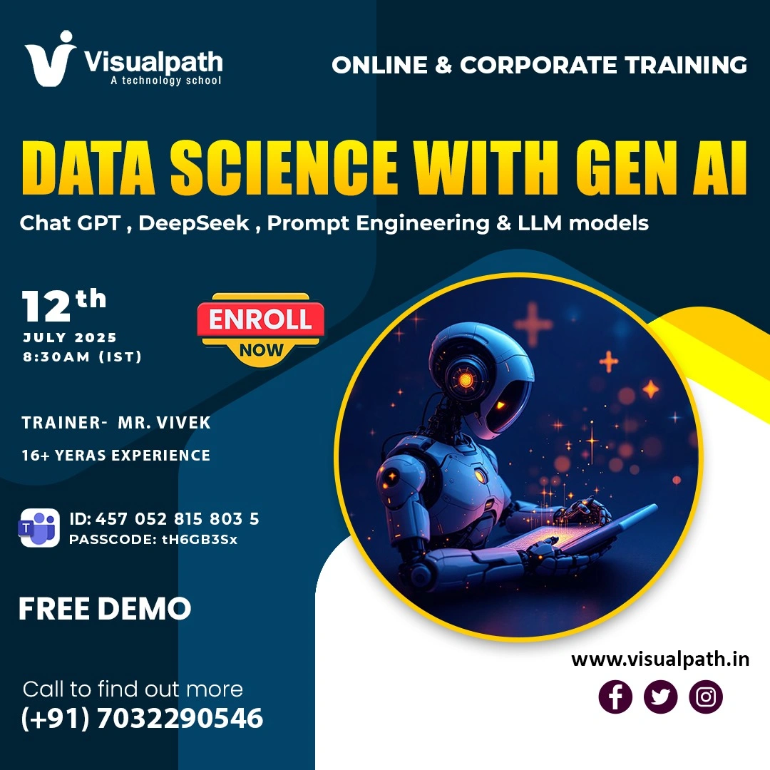 data science with generative ai course