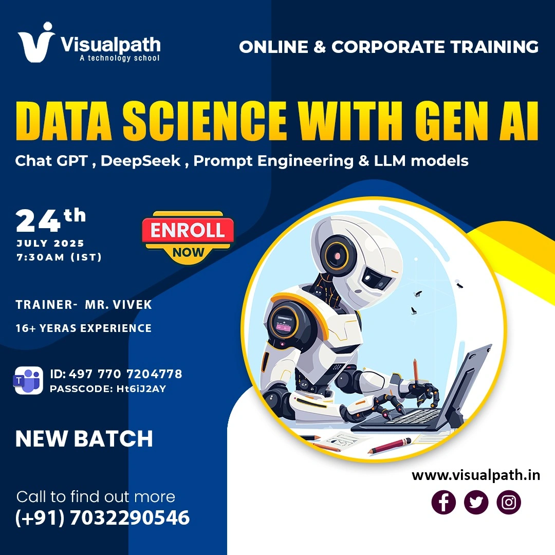 data science with generative ai course