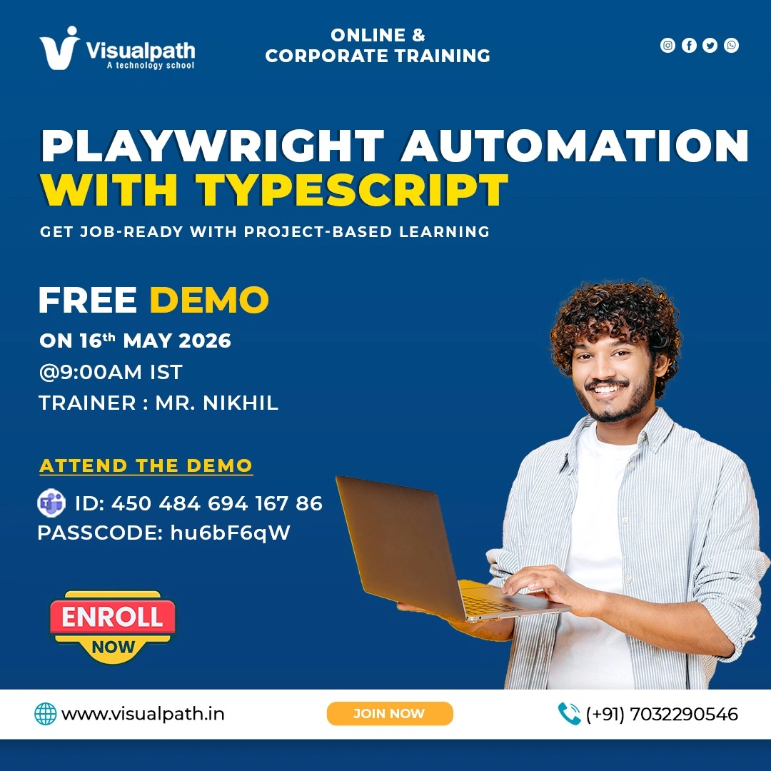 playwright automation training