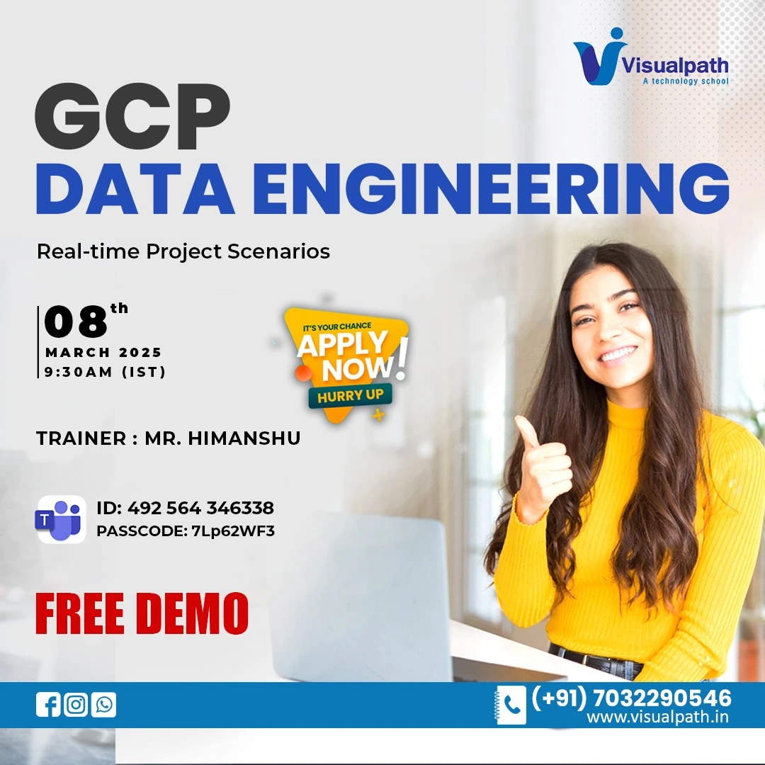 gcp data engineer training in hyderabad