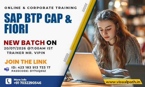 SAP BTP CAP FIORI Online Training