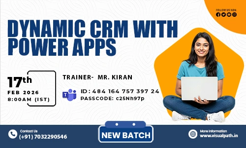 Dynamics CRM with Power Apps Online training
