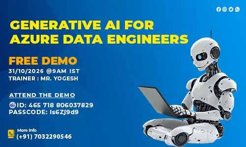 Generative AI for Azure Data Engineers Online Training