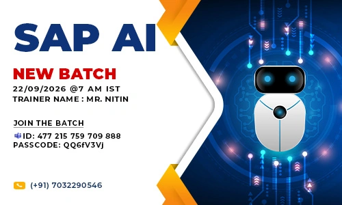 SAP AI Online Training