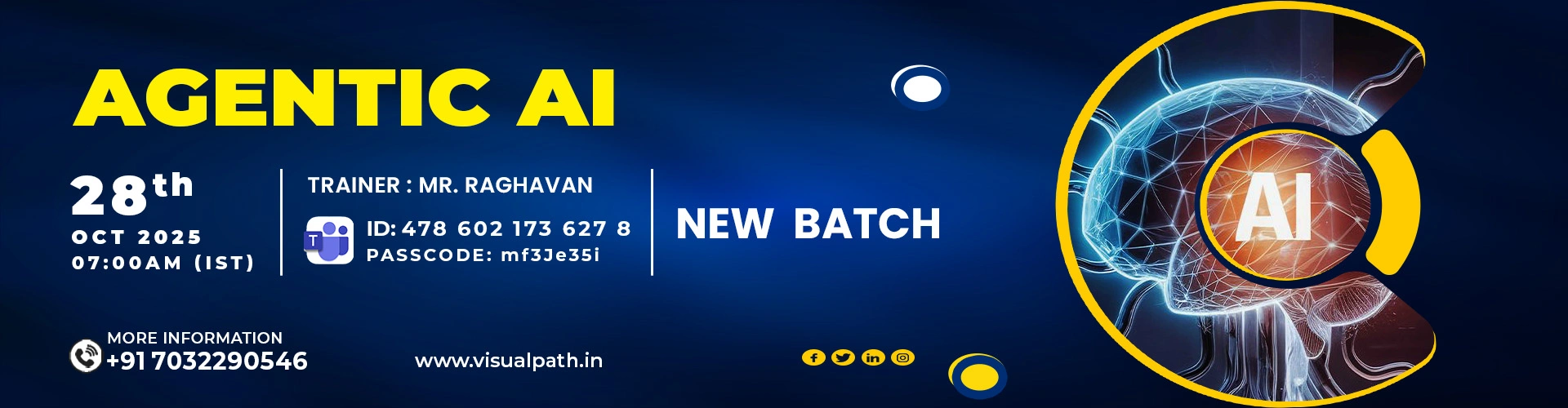 Agentic AI Online Training