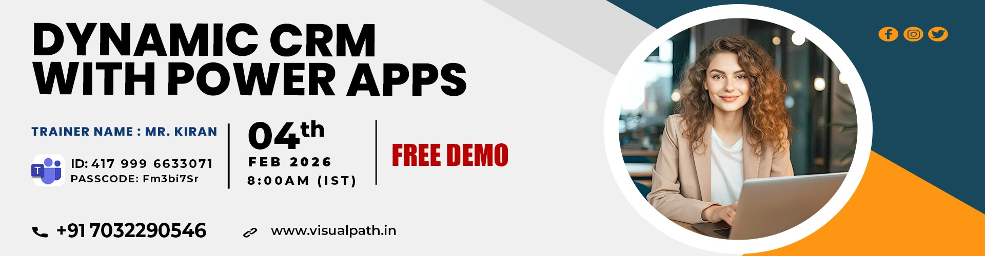 Dynamics CRM with Power Apps Online Training