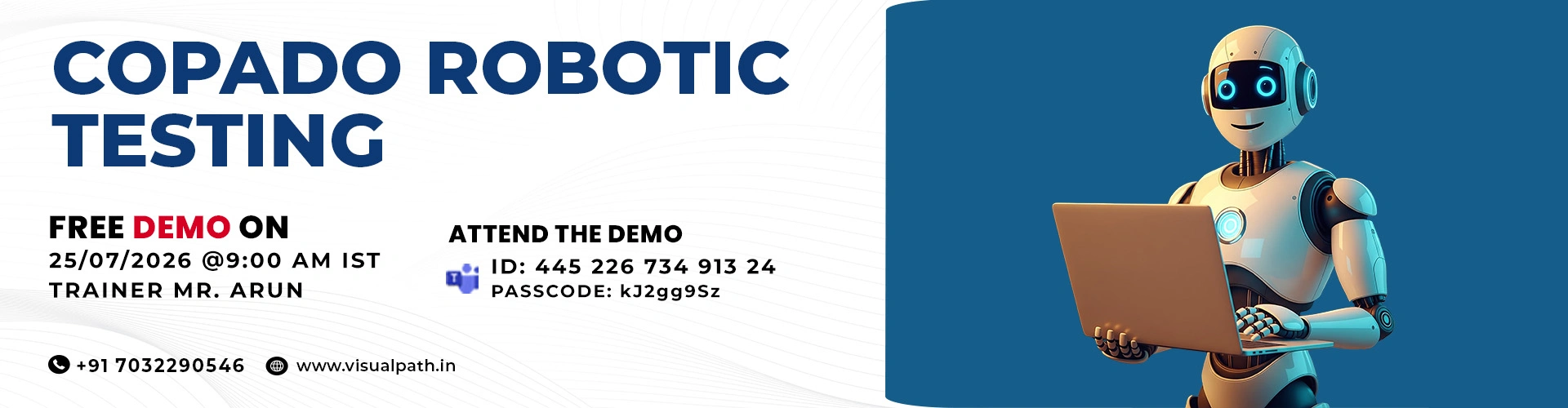 Copado Robotic testing Online Training