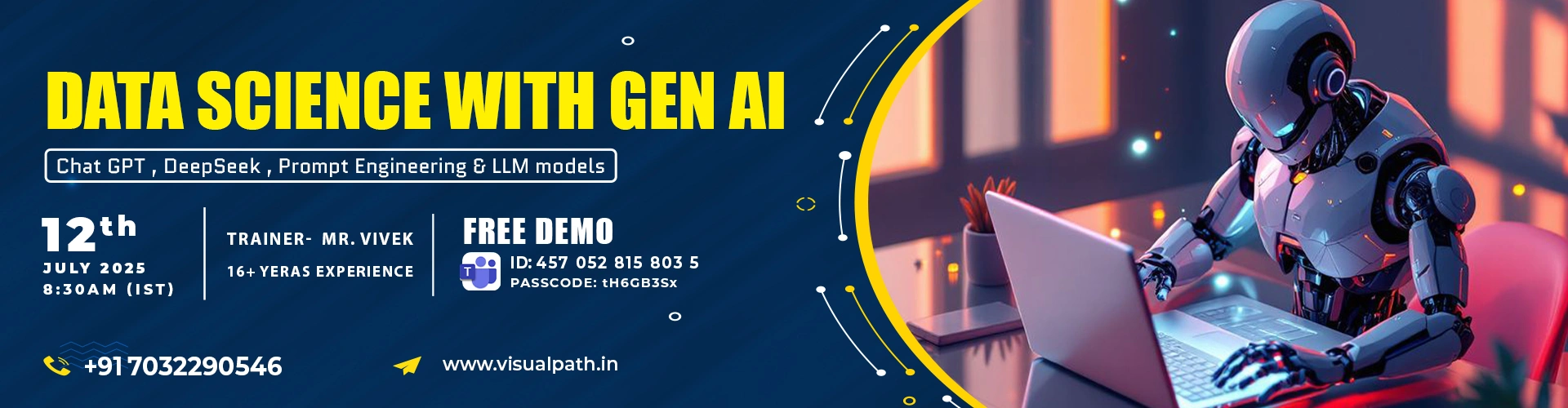 DataScience with GenAI Online Training