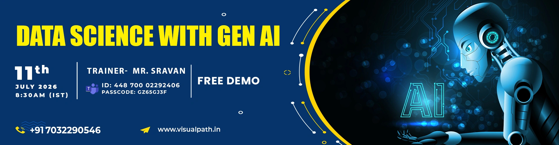 DataScience with GenAI Online Training