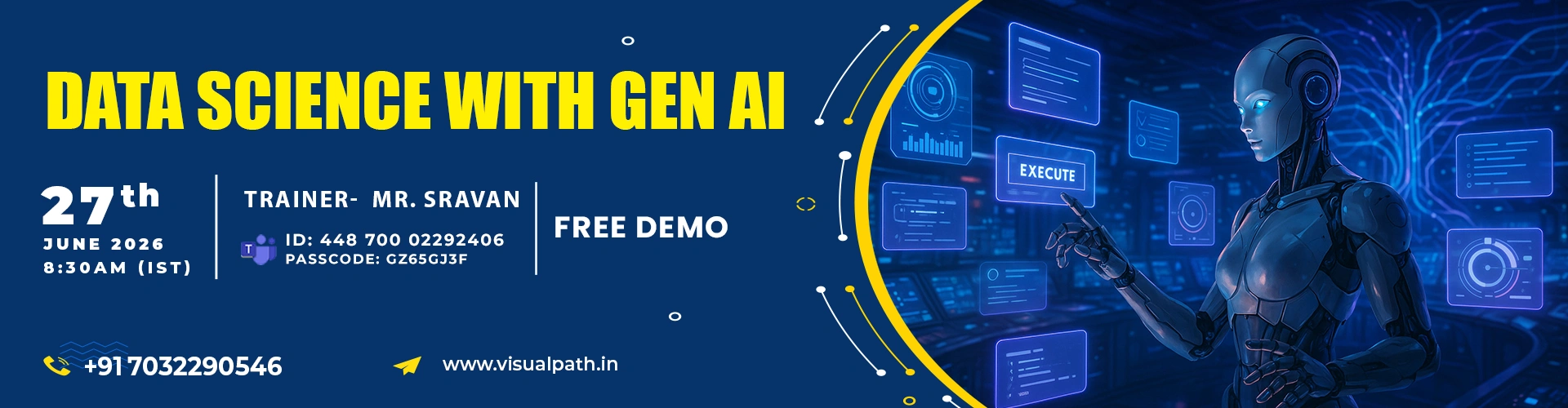 DataScience with GenAI Online Training
