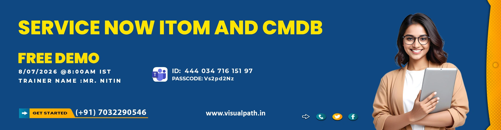ServiceNow ITOM and CMDB Online Training