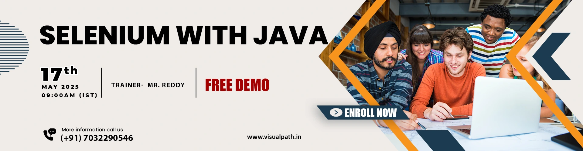 Selenium With Java Online Training