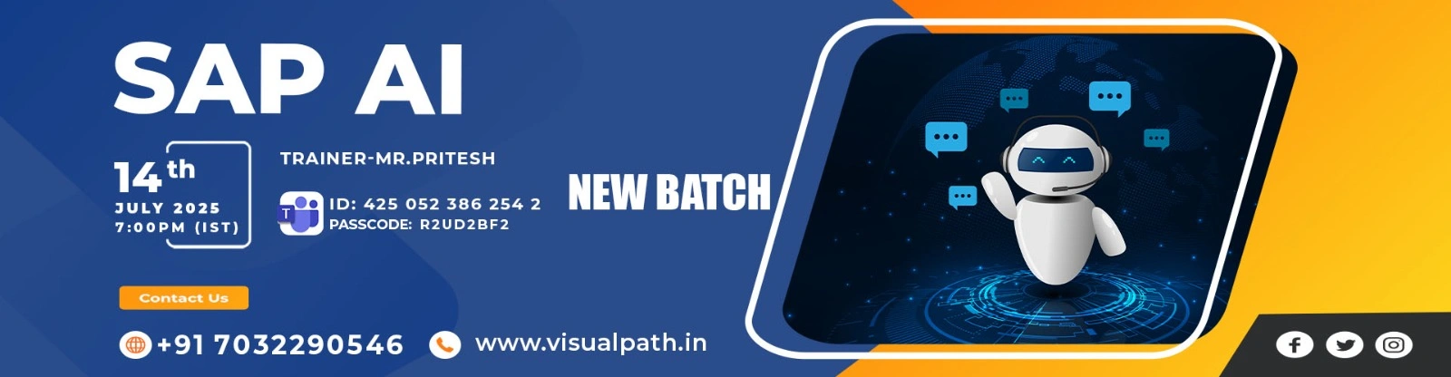 SAP AI Online Training