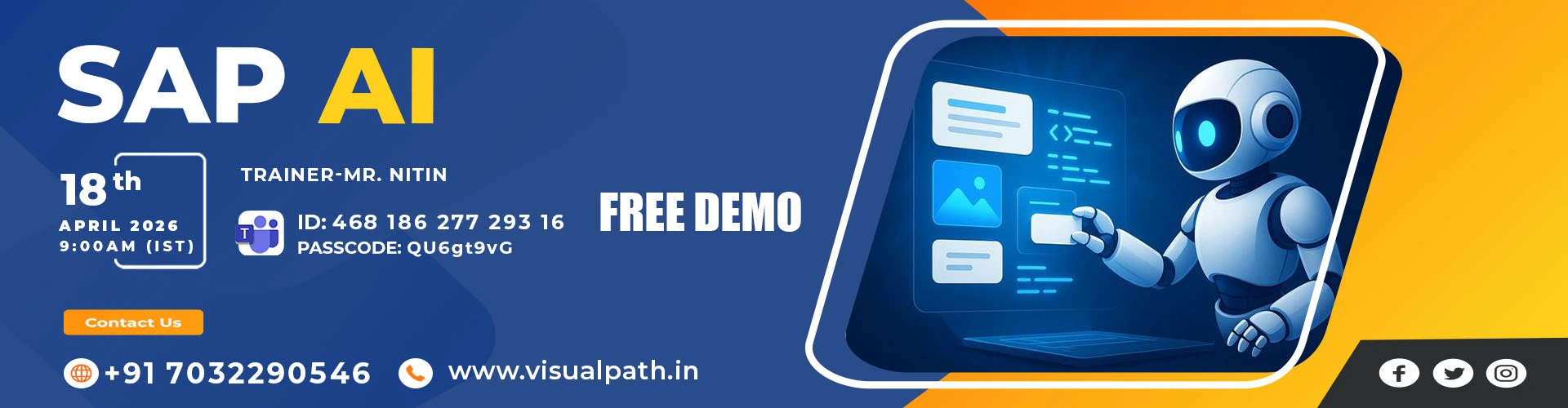 SAP AI Online Training