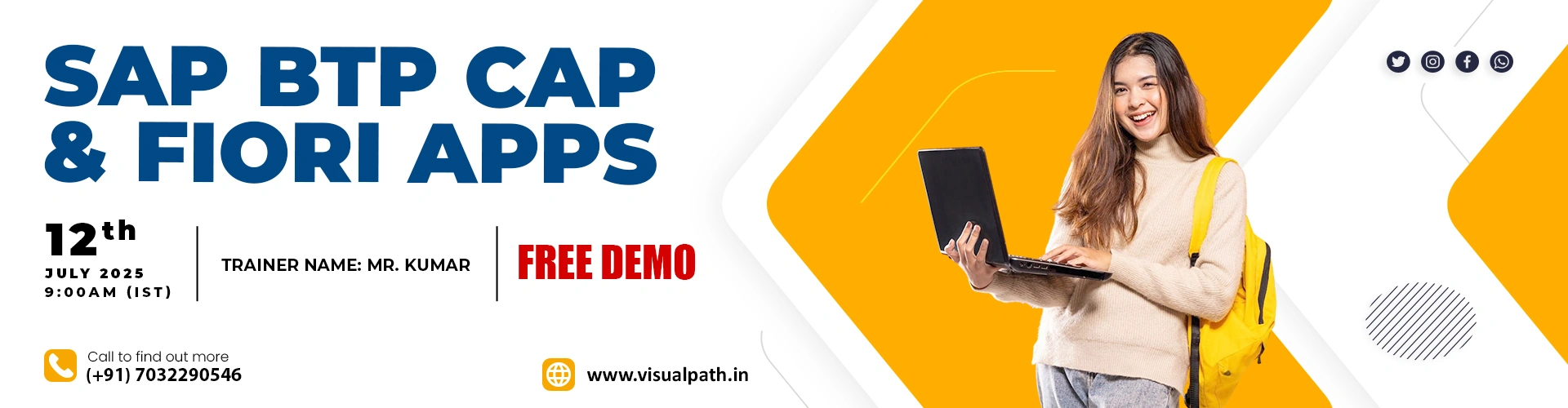 SAP BTP CAP Fiori Online Training