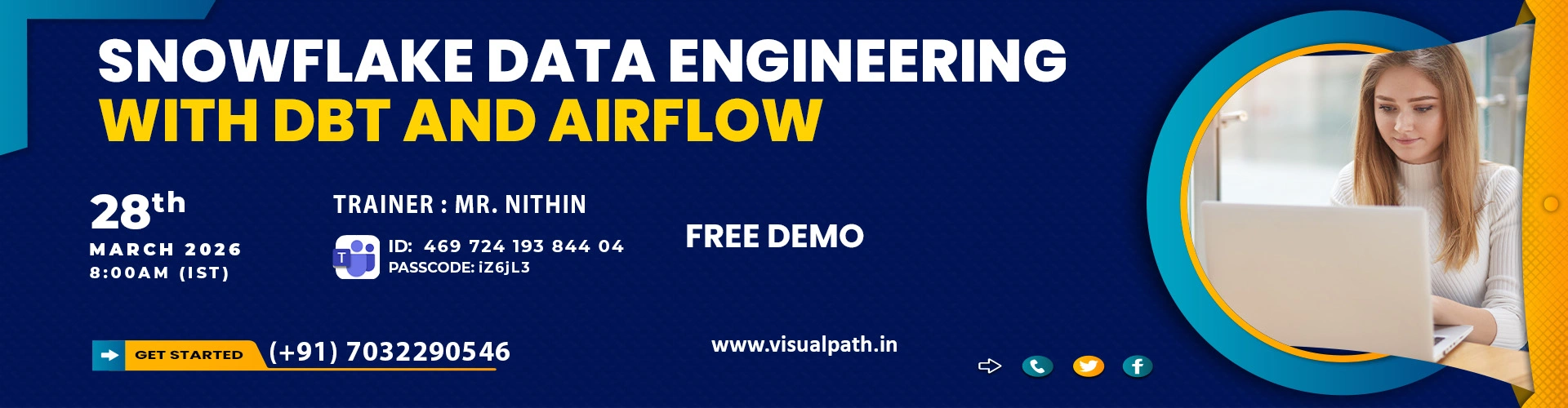 Snowflake with Data Engineering Online Training