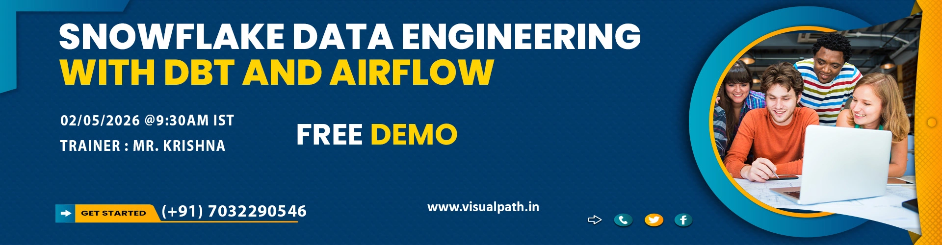 Snowflake with Data Engineering Online Training