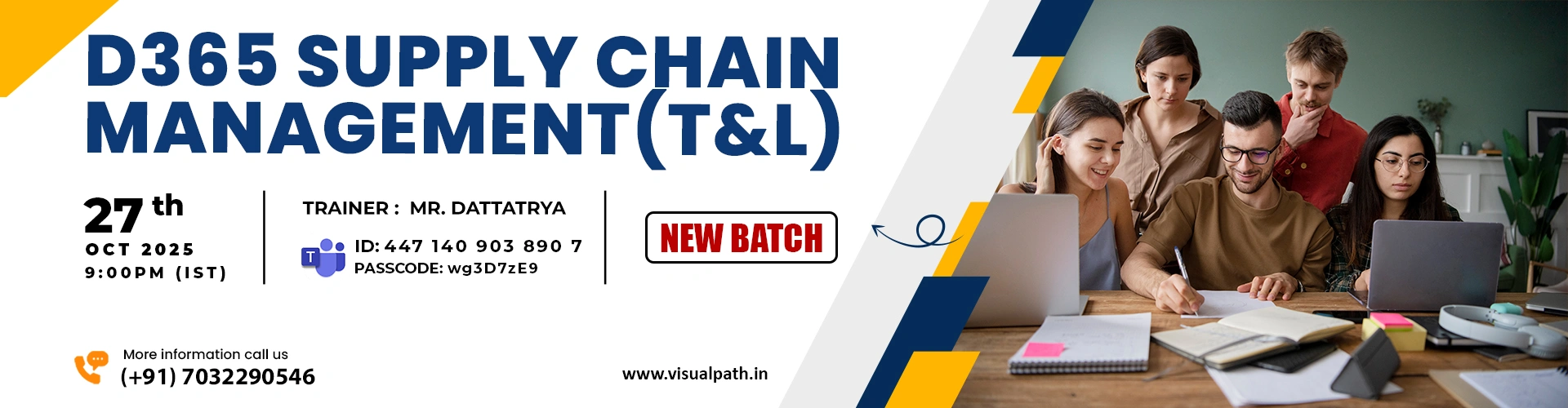 D365 Supply Chain Management Online Training